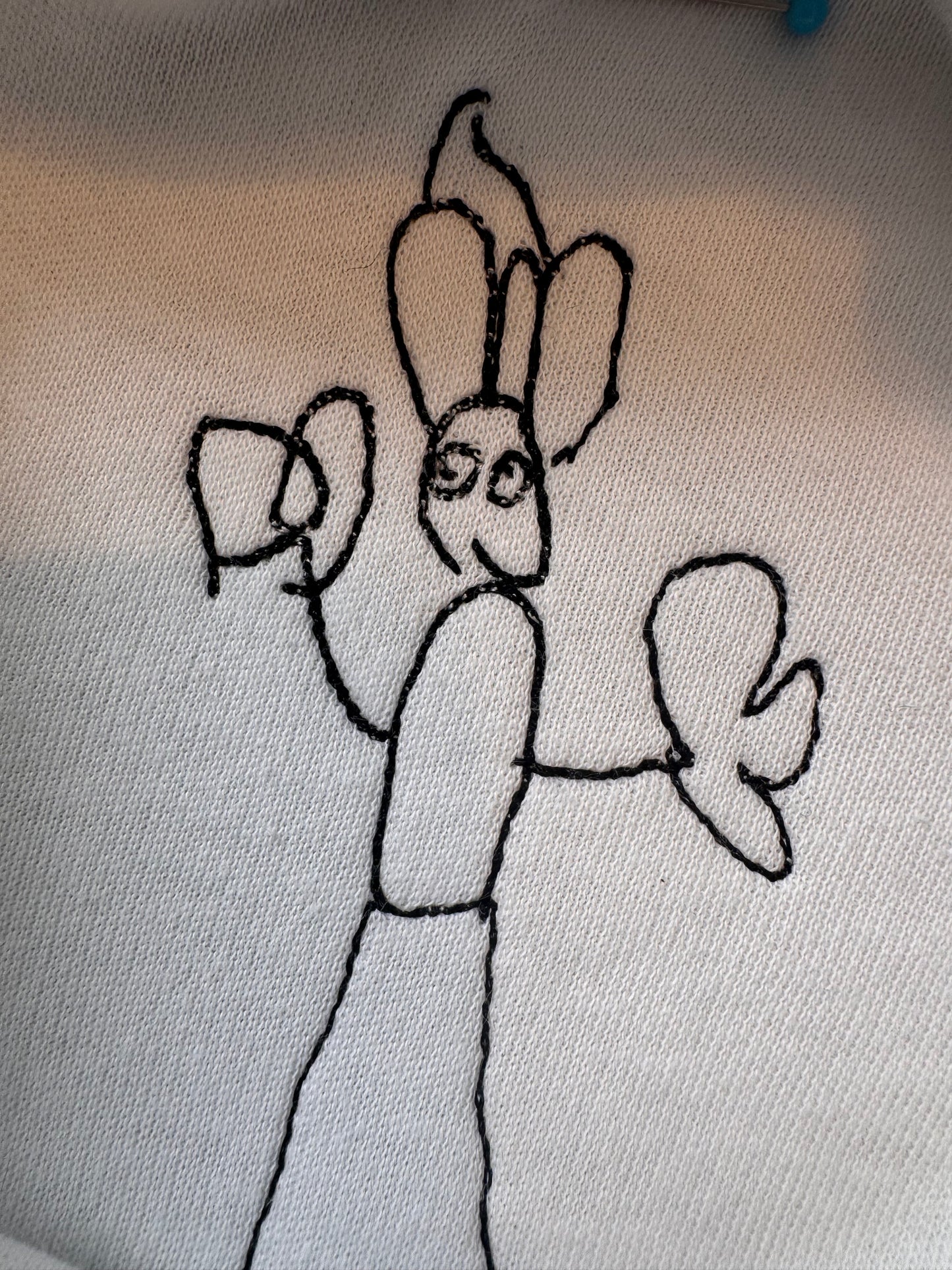 Childs Drawing on Mens T-Shirt