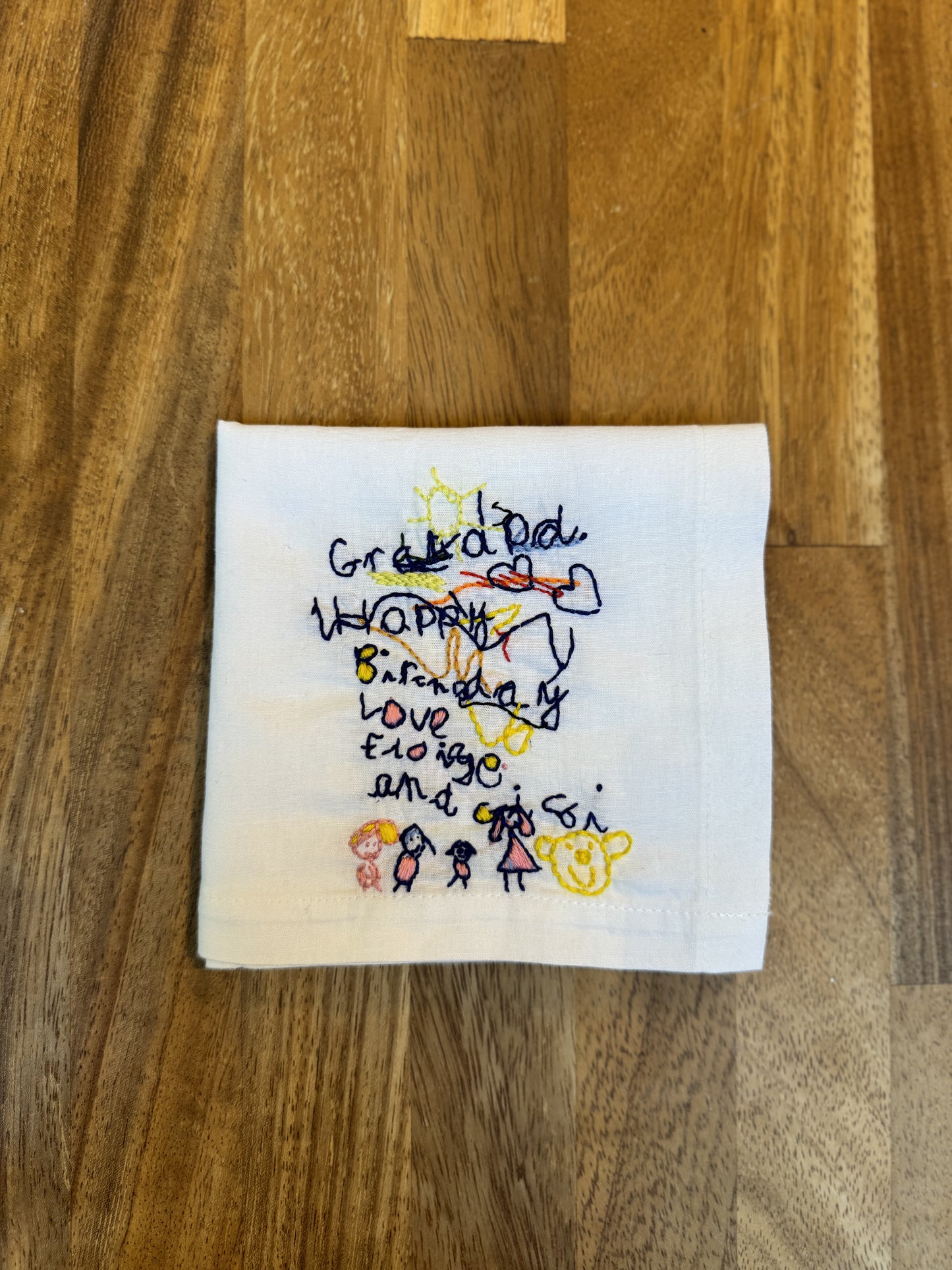 Kids Artwork Hanky